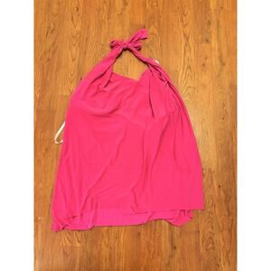Magic Suit Women’s Hot Pink Slimming Halter Top Size 16